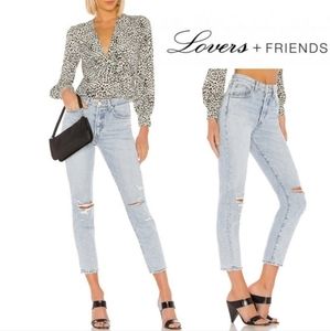 Lovers +‎ Friends Jordan Hi Rise Skinny Jeans